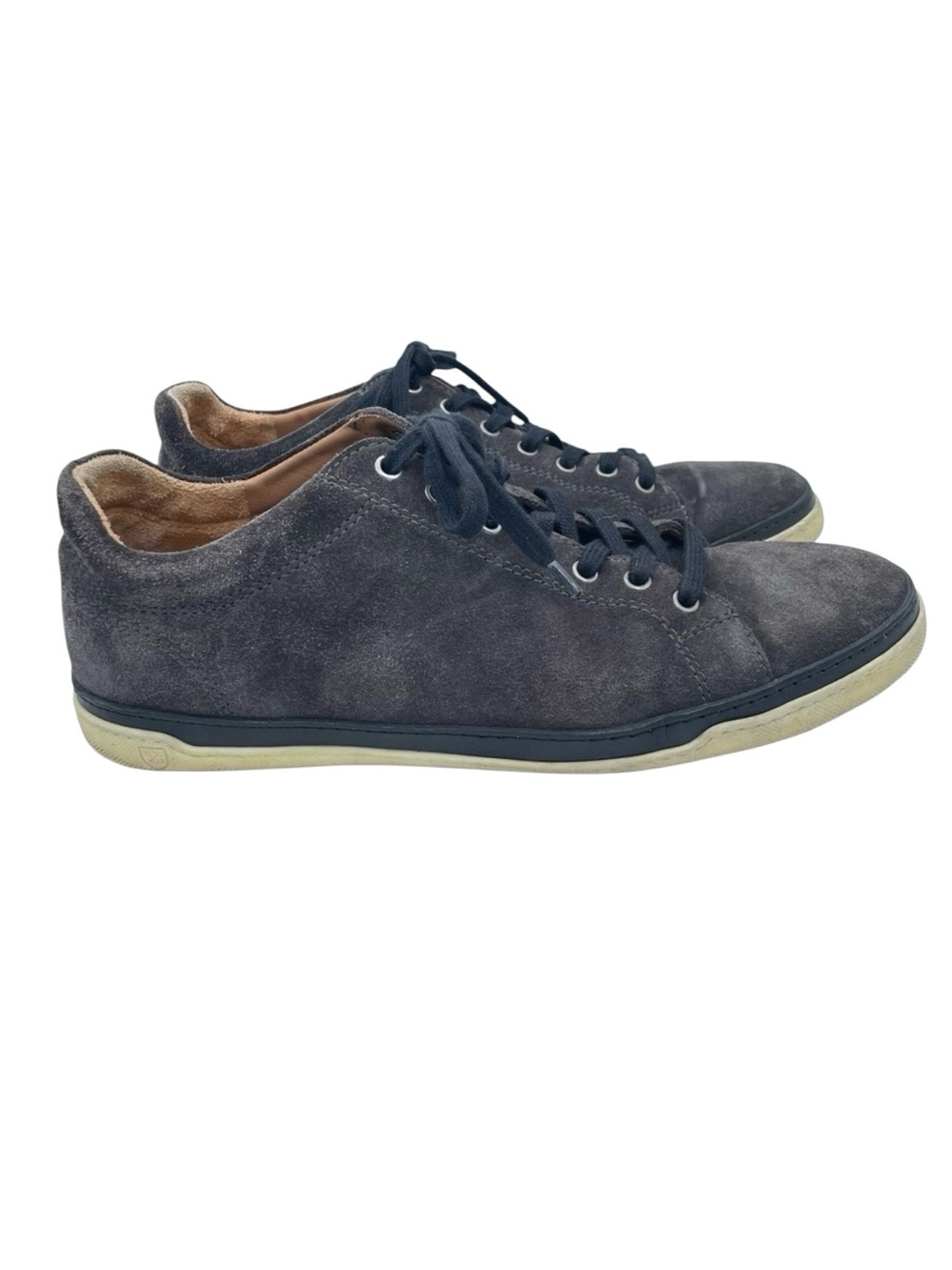 Allen Edmonds Suede Sneakers 10 1/2 Gray